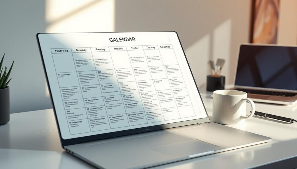 content calendar สำหรับเกม
