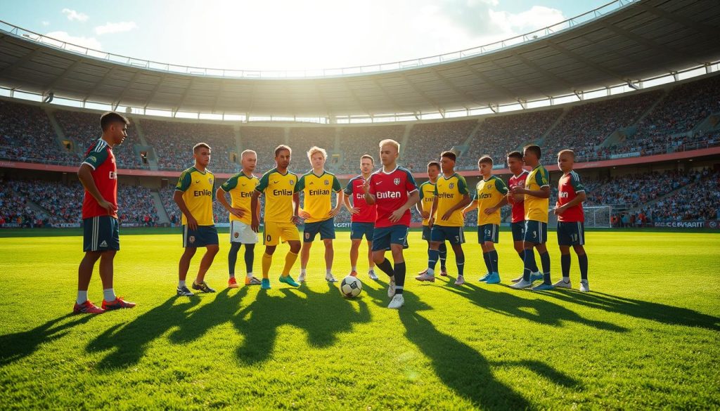 young talents fifa team building